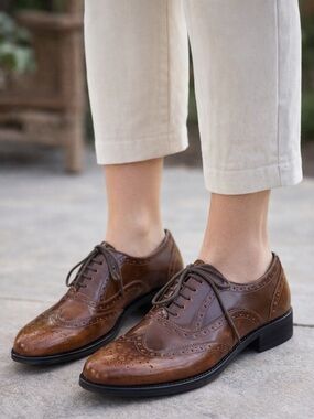 G. H. Bass & Co. Leather Wingtip Women’s  Oxfords